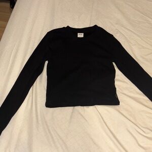 TNA Classic Black Long Sleeve Tee